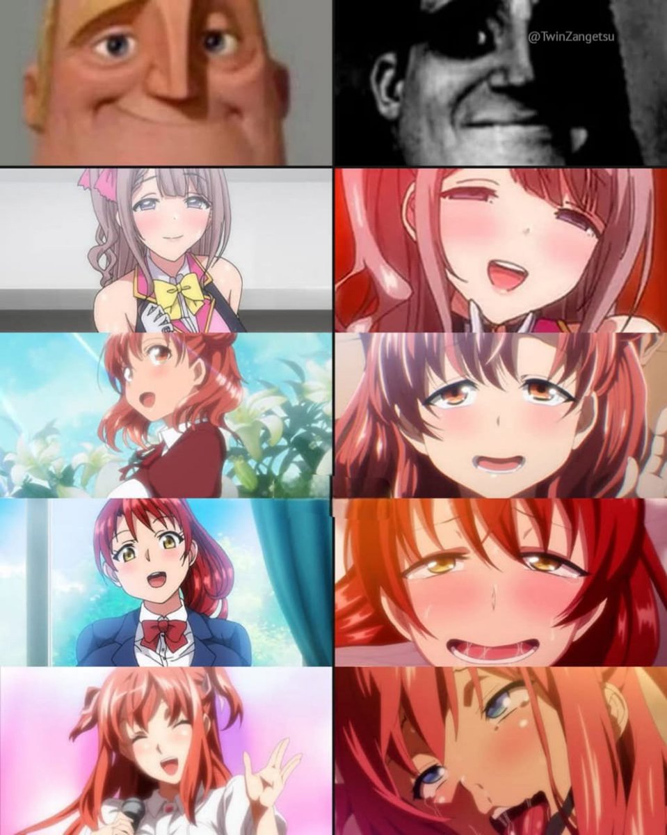 TwinZangetsu's tweet photo. The smile gets progressively more dangerous. https://t.co/dd6RSxi27M