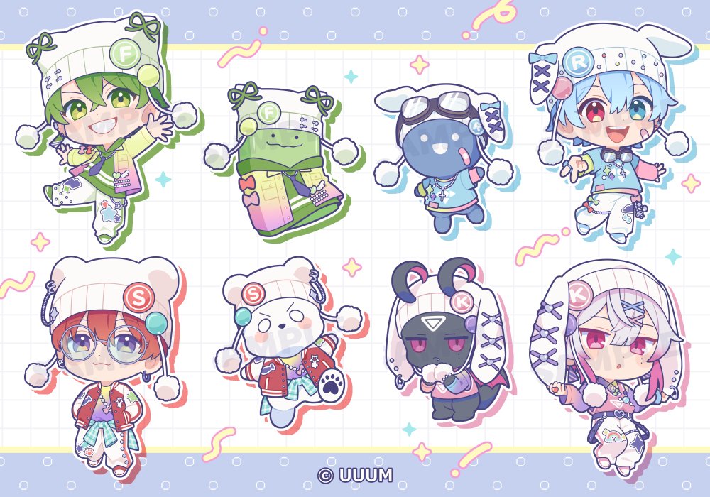 akebiashita's tweet photo. 【告知】いんく×ローソン
ミニキャライラスト担当させていただきました！
よろしくお願いします🎨

#いんく https://t.co/Q3XhxuuNQQ
