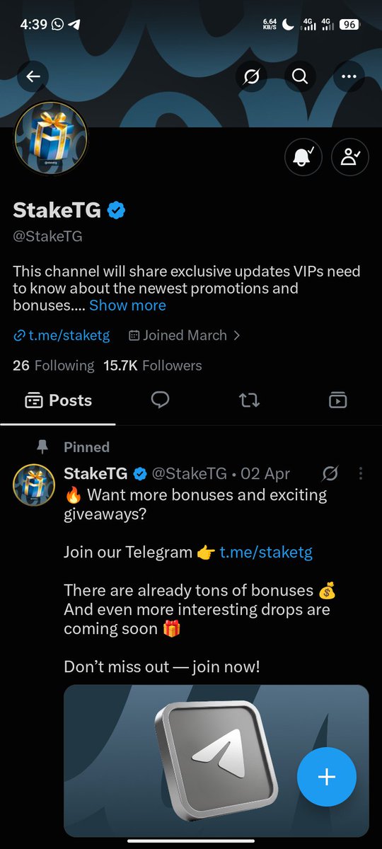 KingPrevailer's tweet photo. @StakeTG Done https://t.co/stKbPWQah6
