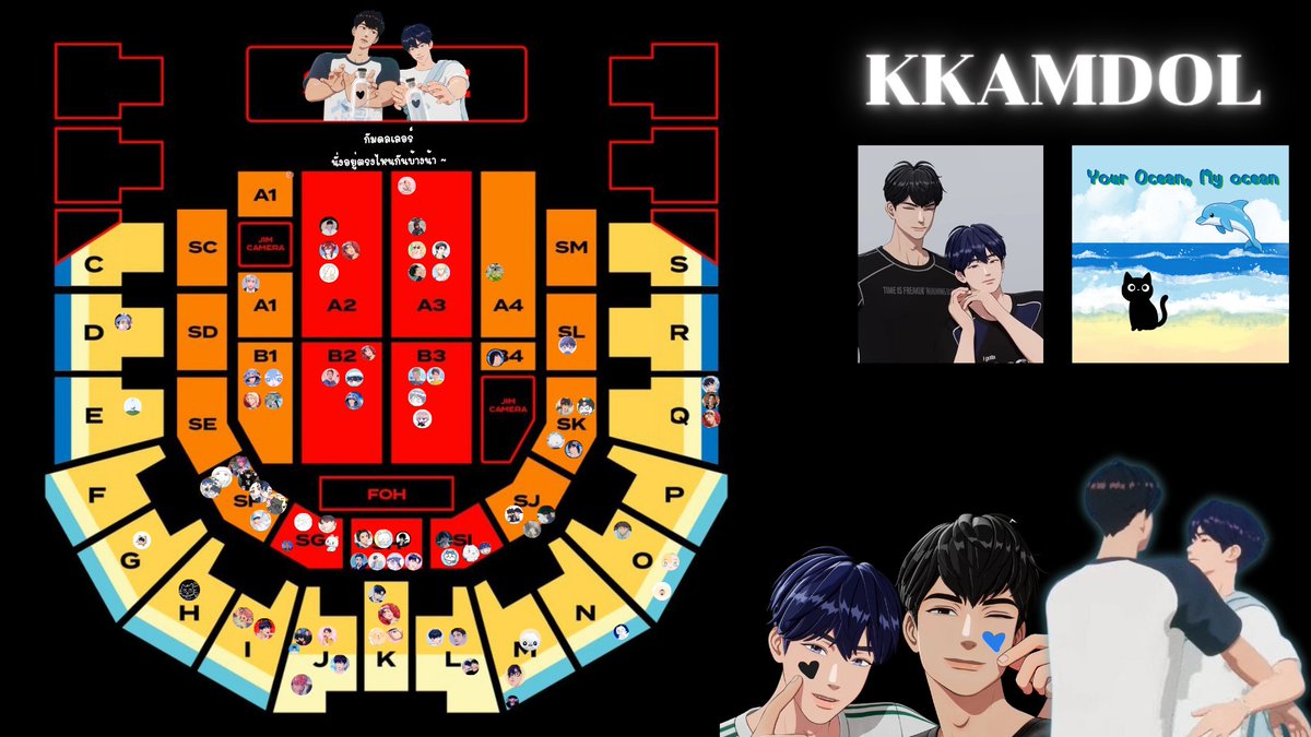 Atsushi_baku's tweet photo. อัพเดตผังของกัมดลเลอร์ล่าสุดครับ ใครสนใจแวะมาเล่นในผังด้วยกันนะค้าบบ ขอให้ทุกคนมีวันที่น่ารักฮะ 🖤💙🙌🏻 https://t.co/p3KrY8uyqw