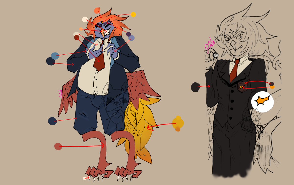 zomb_vix's tweet photo. @clovxmoon Todavía le falta otro rediseño pero el de la izquierda es el más reciente XDD https://t.co/3uHlxJ8JxI