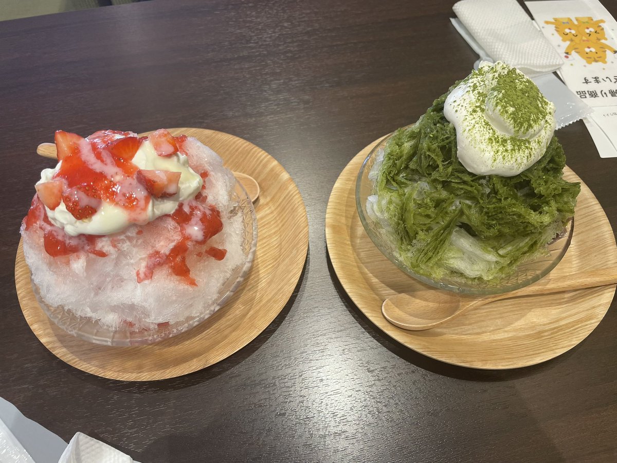 SmileG3240's tweet photo. かき氷🎶🍧 https://t.co/BVCpOxkGK6