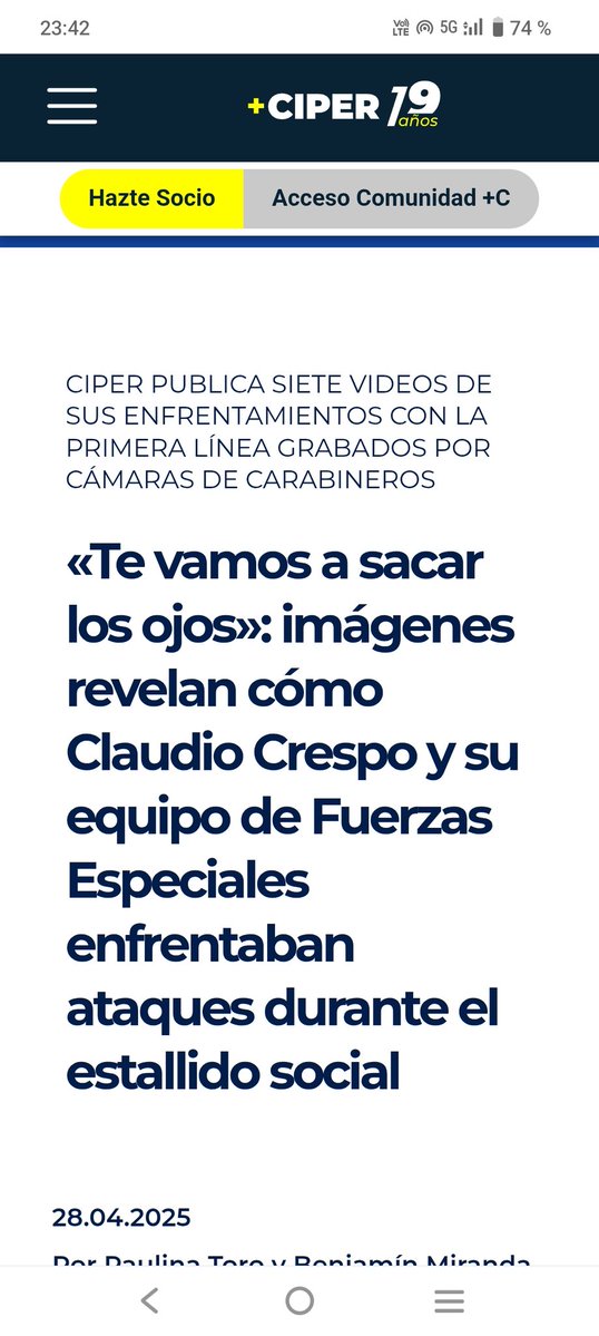 janocuello's tweet photo. @Nubiavivancoi "jamás hubo ánimo de castigar"? Crespo vivirá con el estigma de haber cegado a un compatriota, ahora que se inscriba para ir a pelear a Ucrania, pagan bien y con eso cubre los gastos de sus abogados. https://t.co/BGgkSkJ87t