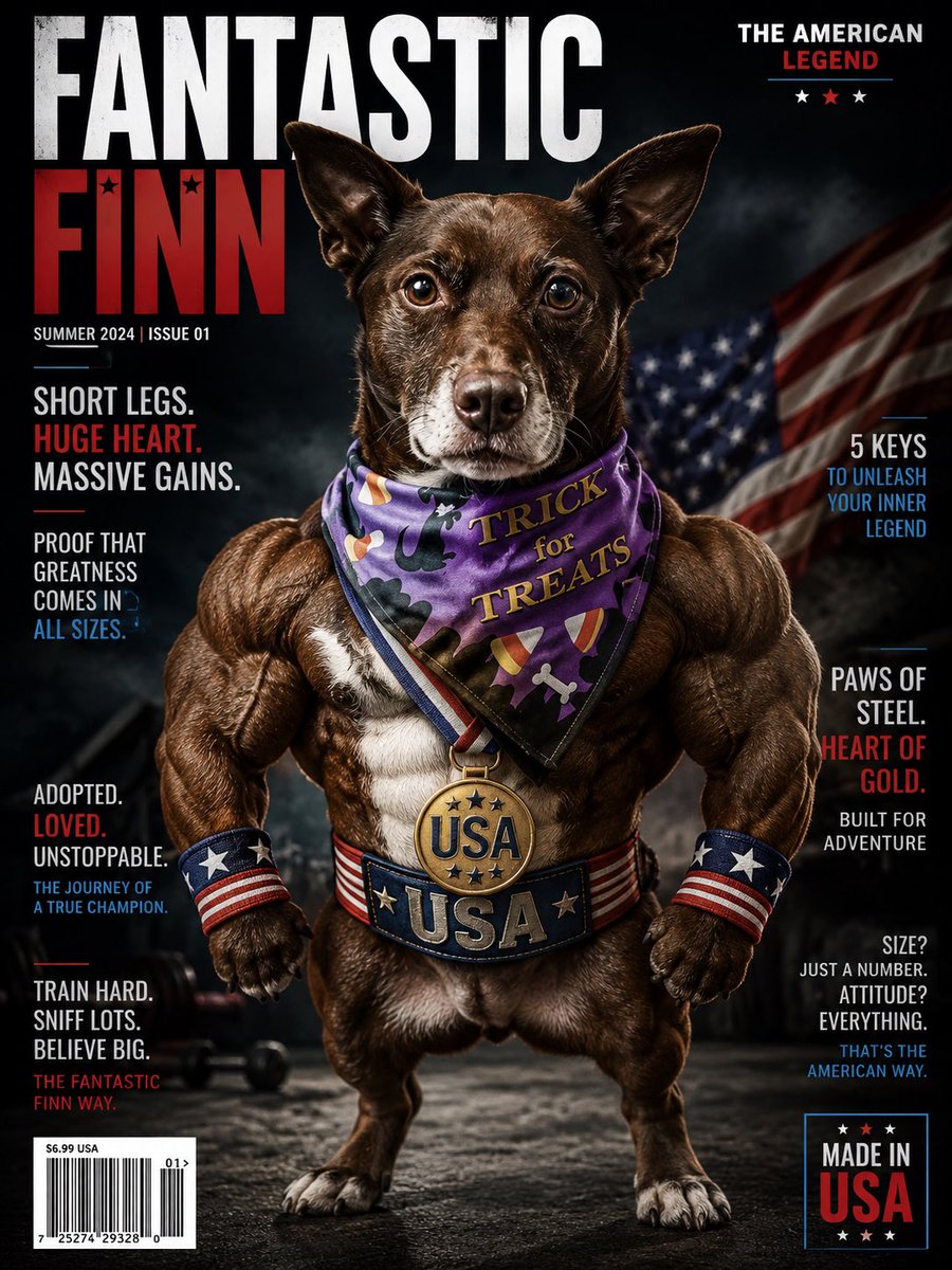 narimediaio's tweet photo. AI Character Series 🐾

🇨🇦 Muscular Maddy
🇺🇸 Fantastic Finn

Who should we transform next? https://t.co/1pdkUl624E