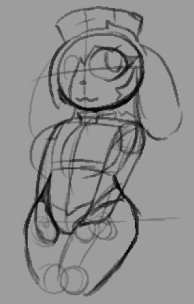 solarcyclops's tweet photo. Doodle of a nurse lady. Not feeling like finishing it. https://t.co/CxdonTWz9E