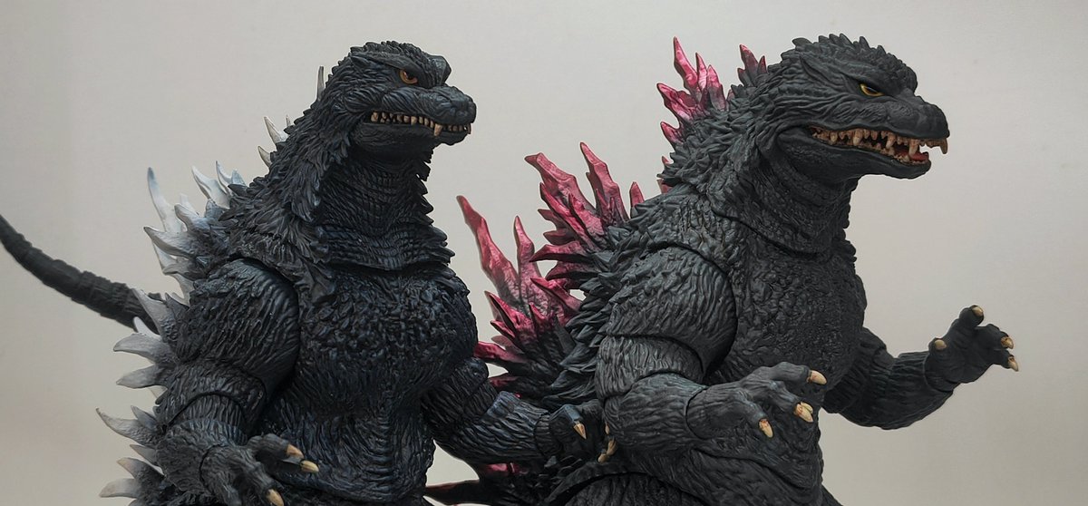 JerryYan4123's tweet photo. HIYATOYS EXQUISITE BASIC
Godzilla2002-Godzilla1999
*photos by @JerryYan4123
#Godzilla #hiya #toy #ゴジラ https://t.co/ELgig7h337