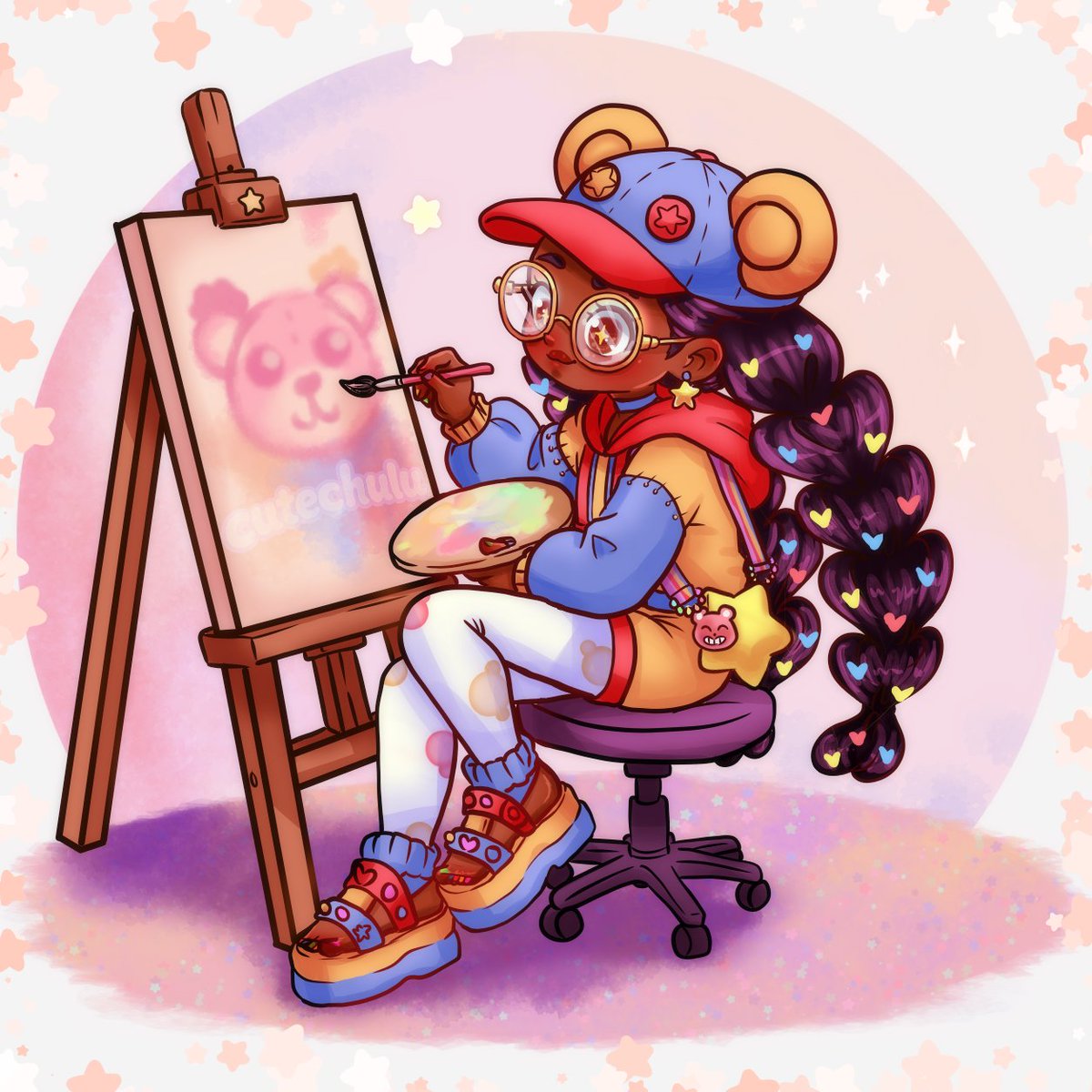 cutechulu's tweet photo. Here is part 2 of 5 of my collection of attacks from Art Fight 2026! I was proudly fighting for Team Comedy this year, and I had so much fun drawing all of these wonderful characters.

Each image includes the respective character owner (via artfight handle), so please make sure to swipe through and check out each piece!!

All artwork was drawn by me, but the characters belong to their respective owners.

#artfight #chibi #digitalart #originalcharacter #ocart #artfightattack #teamcomedy #artfight2026 #artfight #teamcomedy
