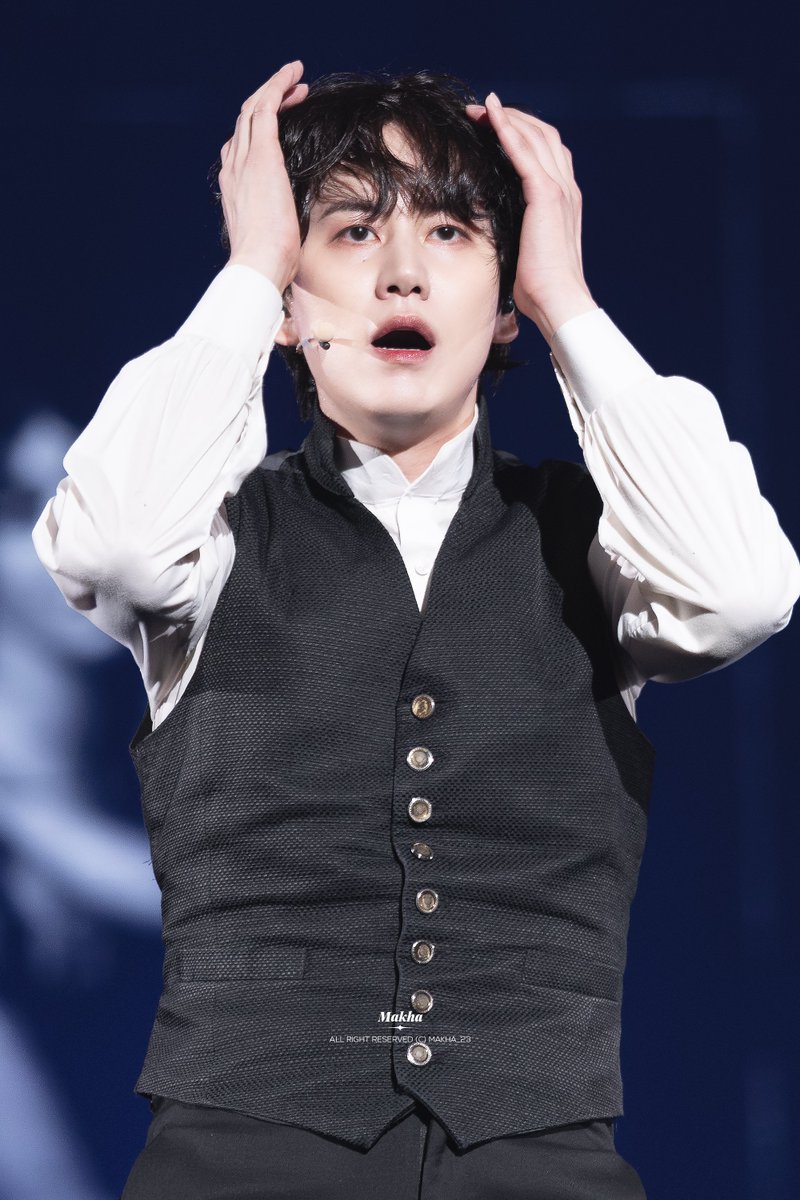 makha_23's tweet photo. 260801 프랑켄슈타인 콘서트
#규현 #KYUHYUN #キュヒョン

공포로 치닫는 3단 표정변화 봐줘야만.. https://t.co/9gp3B8Qylv