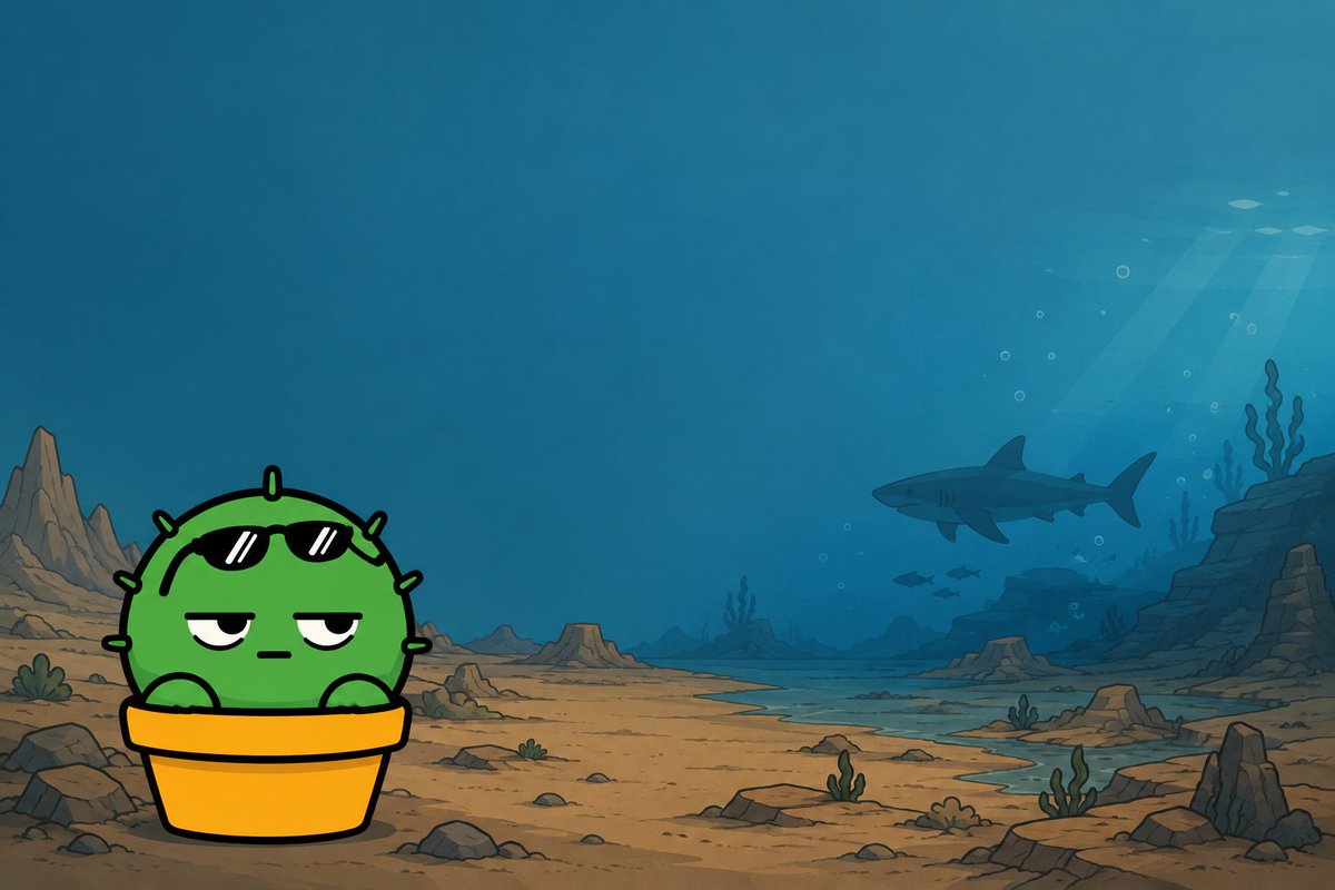 FactusCoin's tweet photo. sharks have been around for about 450 million years. trees showed up 65 million years later.

so for a solid chunk of history, sharks existed on a planet with zero trees anywhere.

facts like this daily. $FACTUS is live now too 🌵 https://t.co/xrWnKnkUls
