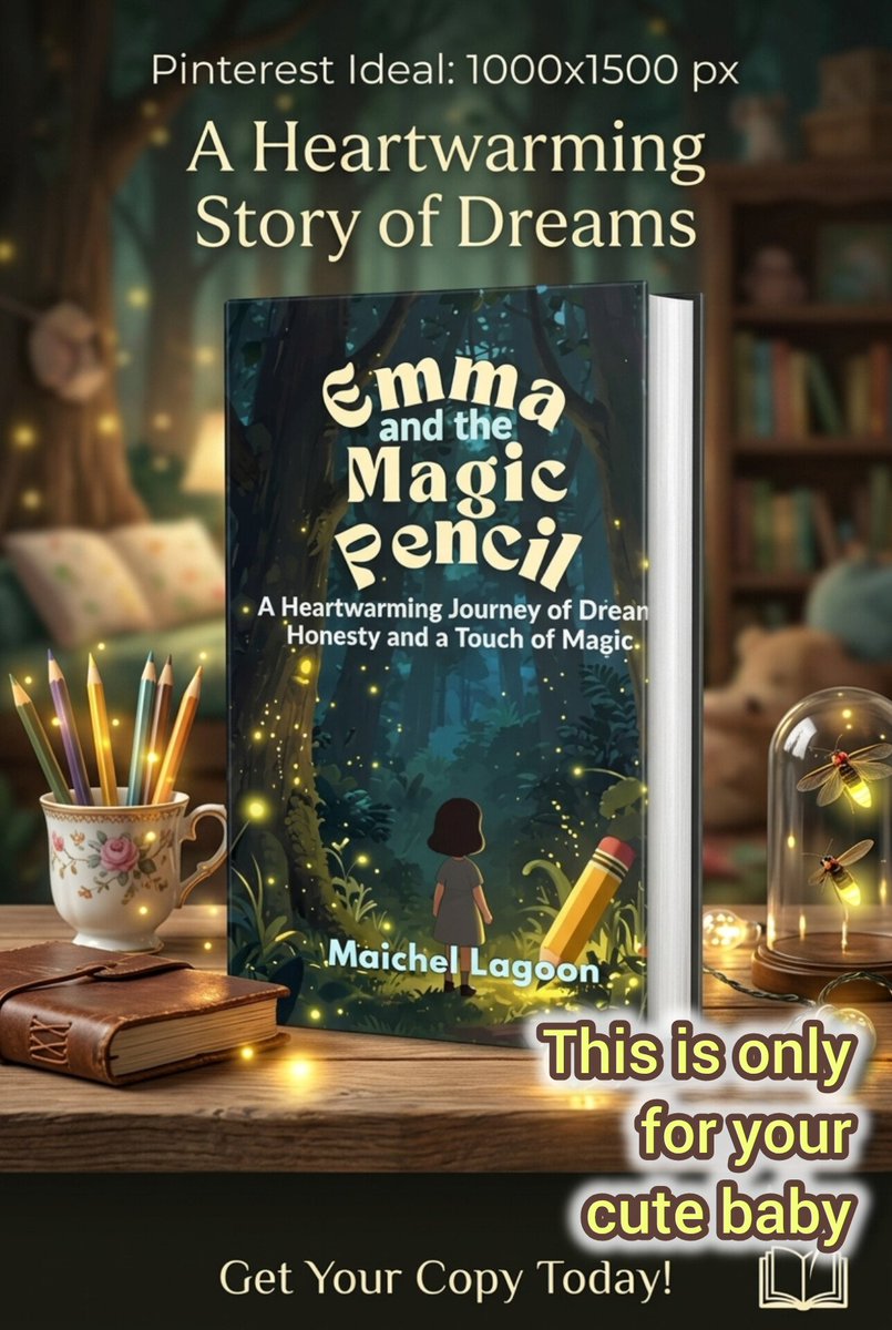 ReadersVault's tweet photo. ✨ A Heartwarming Magical Journey! ✨
Get ready for a heartwarming adventure where dreams come alive with a touch of magic! 🌟
#Magical Stories for Kids: https://t.co/JV1rxmAfQb
#ChildrensBooks #MagicStories #DreamBig #HeartwarmingReads #MagicPencil https://t.co/YRwHbZ4xIG