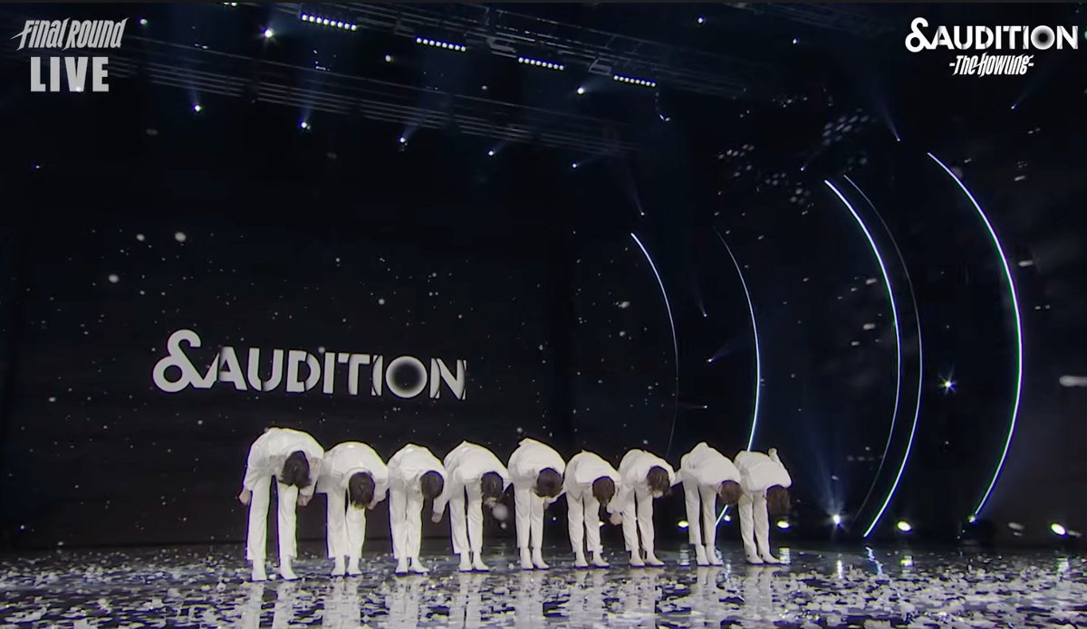 zziunerin's tweet photo. Took me a week to finally finish watching &amp;audition. It was a good watch and I'm glad to see where they all started to be together. https://t.co/Rpf9vfNMLI