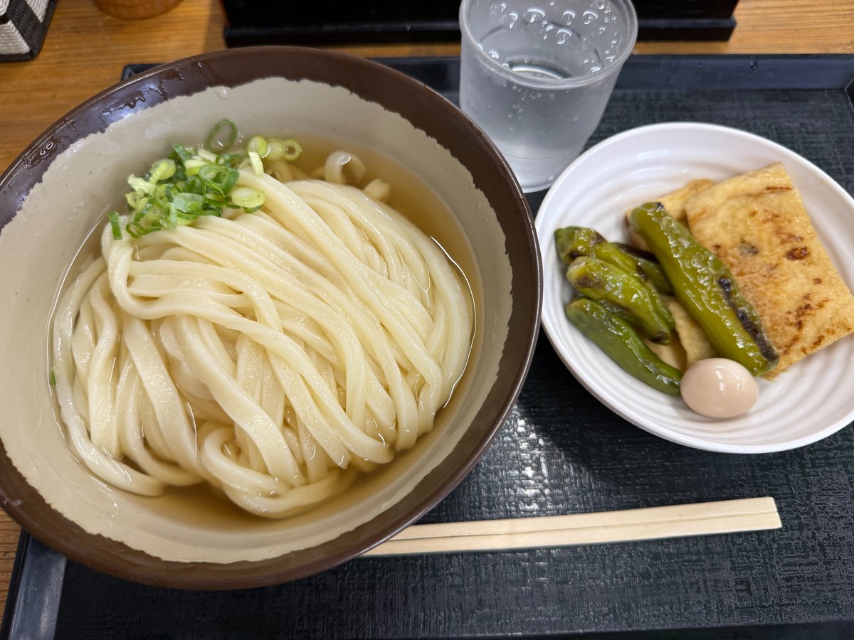 10cm_3's tweet photo. 火曜日の大将くん×かけ(そ)、野菜＠山もりうどん

暑い時に実践したい熱いうどんの粋な食い方シリーズ

開店前に行って一番に並んでエアコンの前の席をぶんどる。

#讃岐���どん
#山もり
#そのまま https://t.co/sBLdIiXfkj