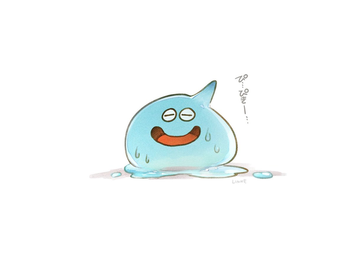 似顔絵オーダー　似顔絵　ふわもちスライム　　A4サイズ　9名様 8月！スライムも溶けそうな暑さ…！！☀️