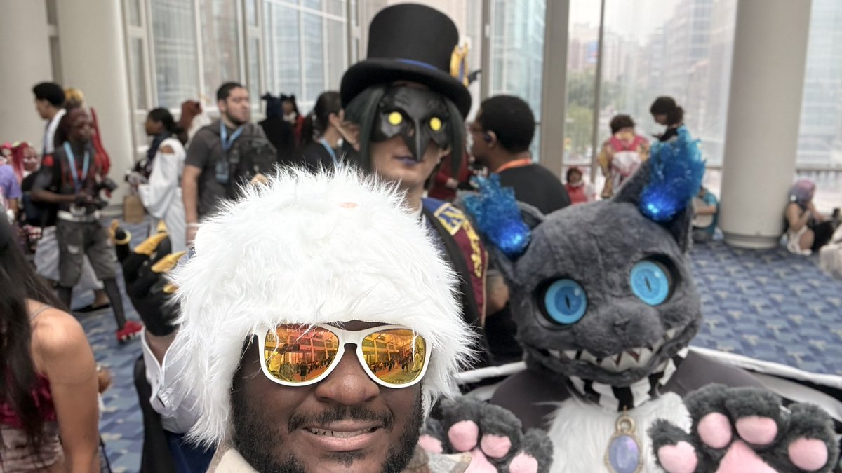 memorexclint39's tweet photo. Since Saturday afternoon, I’ve been to #Otakon (#Otakon2026) and yes, I only spend one day tonight here so I have to leave around 9 PM to get back to my hometown, and turns out these cars players and myself are having an absolute blast! #Cosplay #Cosplayer https://t.co/1nPoXhaHl4