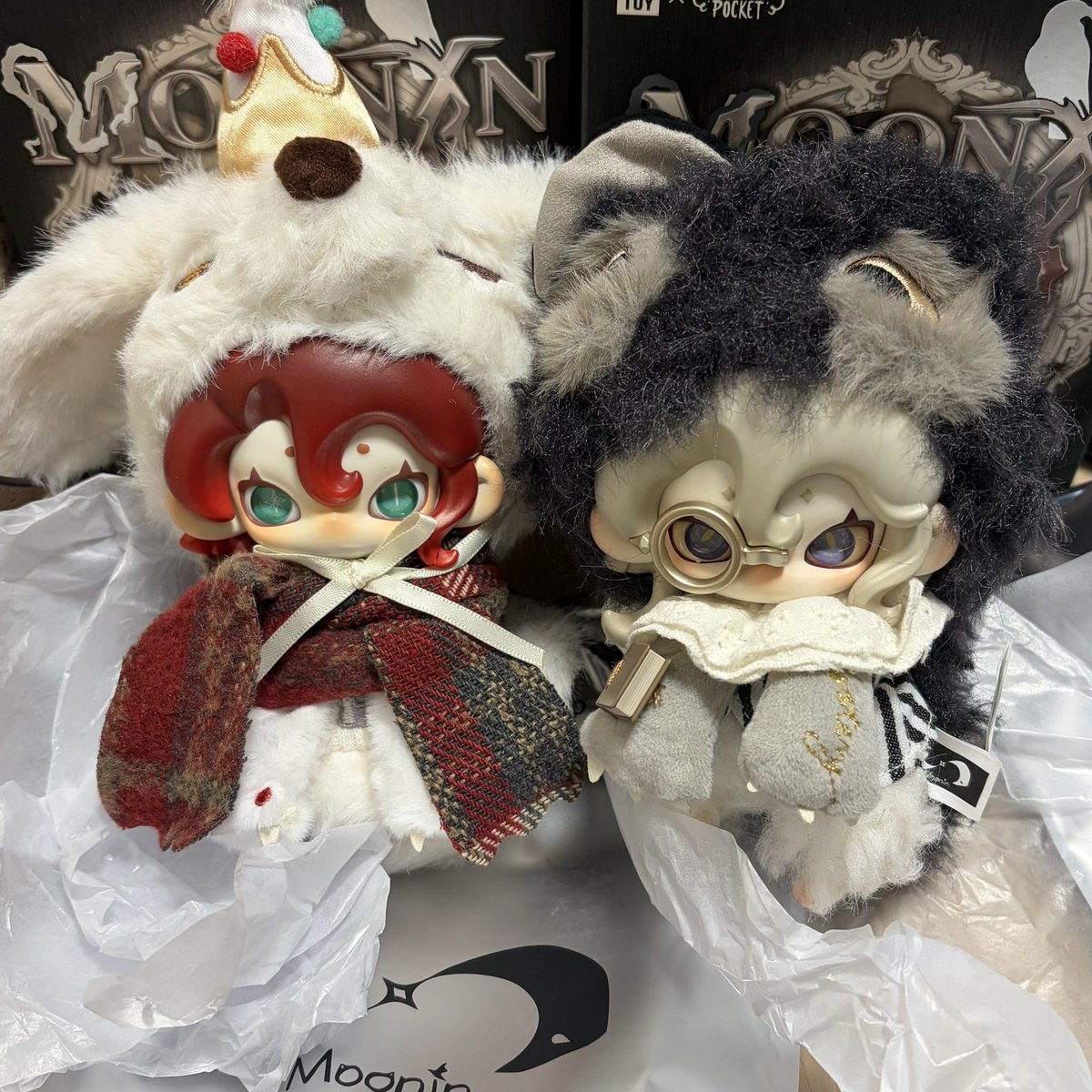 c_note_yachi's tweet photo. 届いたぬい開封ー！！
梟の子欲しかったから嬉しいー！
狐の子も可愛い🥰可愛いけど開けた瞬間目がこれでやばかったw
直すの大変だったけどなんとか…… https://t.co/XiPFh3Bei1