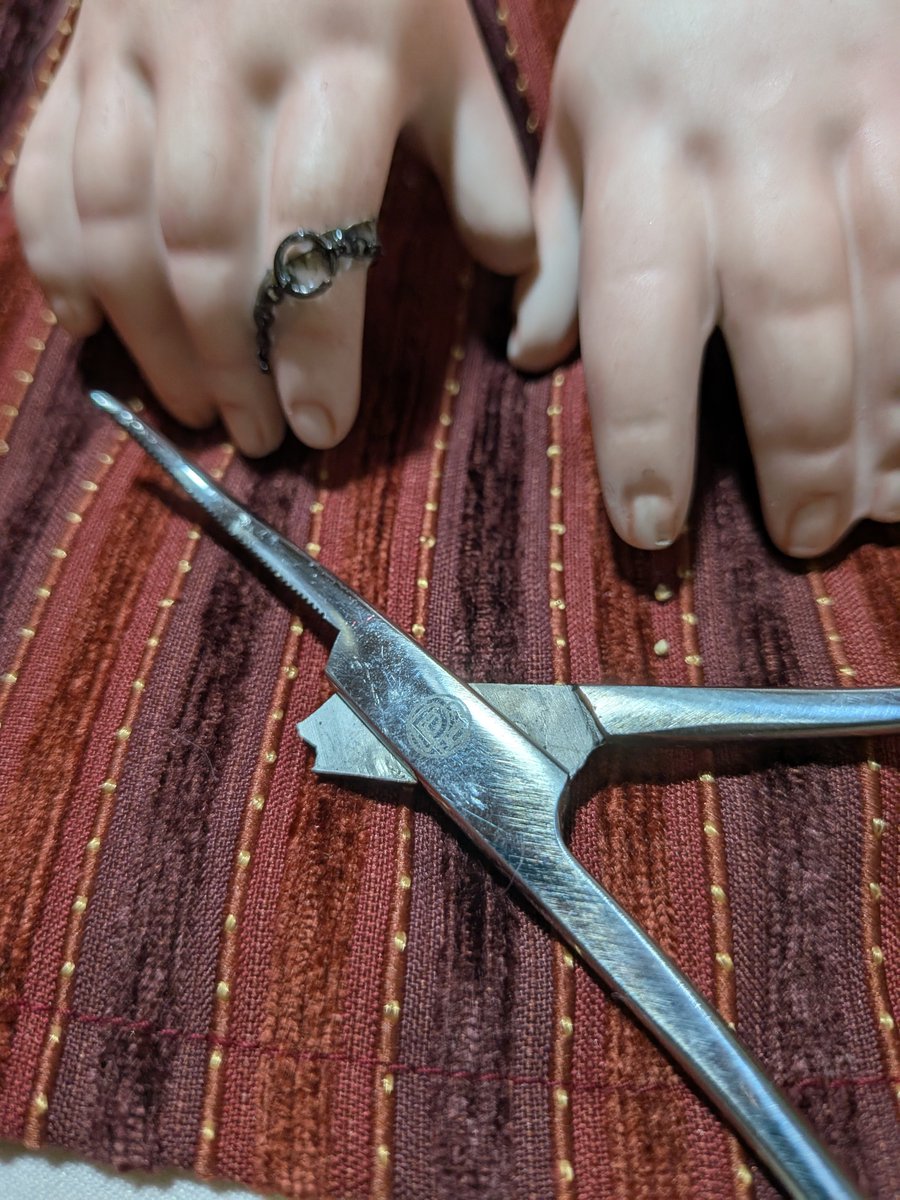letlica's tweet photo. ハンド完成したので付け替えました、大きいから、力作業でした、見たら、かんしが折れていました https://t.co/MjxEZwAZq2