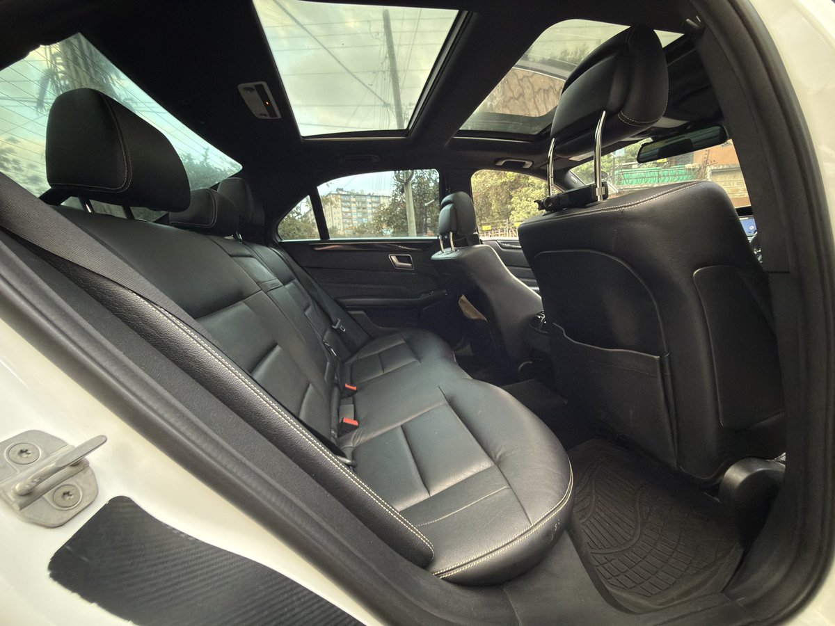KhalifKairo's tweet photo. #SellOnBehalf

2014 Mercedes-Benz E300 AMG Line
Location: Nairobi 🇰🇪

Price:
KES 2,800,000

Specifications & Highlights
• 3,000cc V6 petrol
• 252 HP
• 340 Nm torque
• 7G-TRONIC automatic transmission
• Rear-wheel drive (RWD)
• AMG Line package
• AMG body styling
• AMG alloy wheels
• Black leather interior
• Electric front seats with memory
• Panoramic sunroof
• COMAND infotainment system
• Reverse camera
• Front & rear parking sensors
• LED Intelligent Light System
• Paddle shifters
• Cruise control
• Multi-function steering wheel
• Dual-zone climate control
• Keyless start

Viewing
Available by appointment.

Enquiries

Kai & Karo
WhatsApp: 0737 665 566

#kaiandkarodelivers✅
#SellOnBehalf
#MercedesBenz
#EClass
#AMGLine