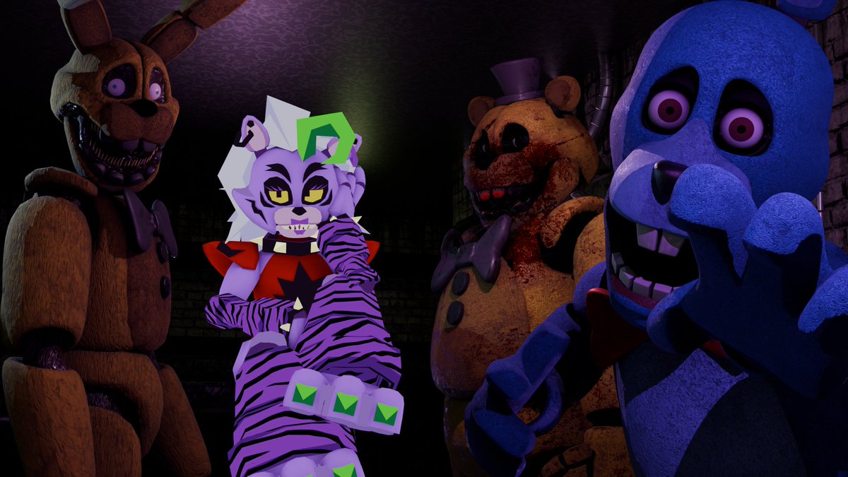 BigGabester's tweet photo. All of my Five nights at Freddy's 3d models #fnaf https://t.co/zOrEWipZ2L