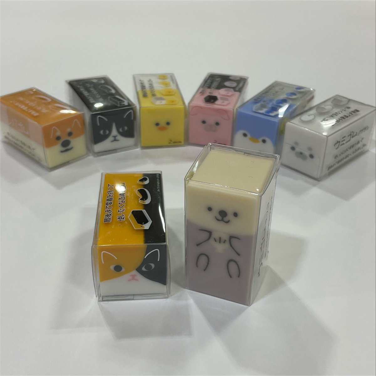 setooizumi's tweet photo. サンスター文具
育てる消しゴムシリーズにかわいい仲間が増えました❣️

ハチワレのお友達のミケ🐱とシリーズ初縦長タイプのラッコ🦦

どんな姿に成長するかはアナタ次第…👀
ま〜るくなるほど愛らしい、最後まで愛着を持って使いたくなる消しゴムです💖

税込330円 https://t.co/ejzQfbdapx