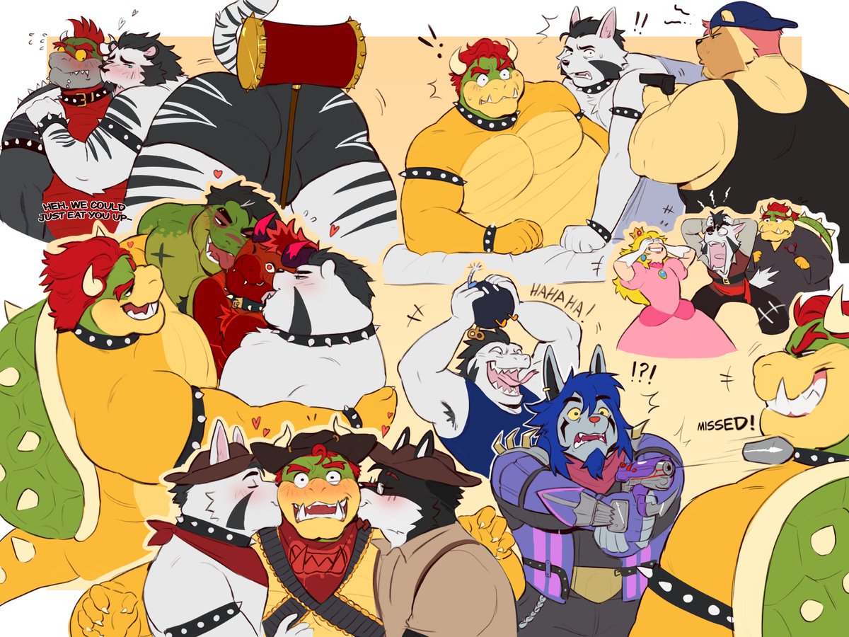 langdoggydog's tweet photo. HAPPY BOWSER DAY! 🖼️: Krunch 

Featuring @Caidezes, @CroissantDeLar1, @VanScraps, @PadzyanArties, Sora Dez, @KingdomOfRamzes, Day, Night, Sparky, @kiba2412, @IxodeSucks, @Itreyu, @XevierGilbert, @NidtheDragon, Tagg, @KrispyBurr, Pyre, Dynewolf, and Gavin. https://t.co/g4lqYsoelv