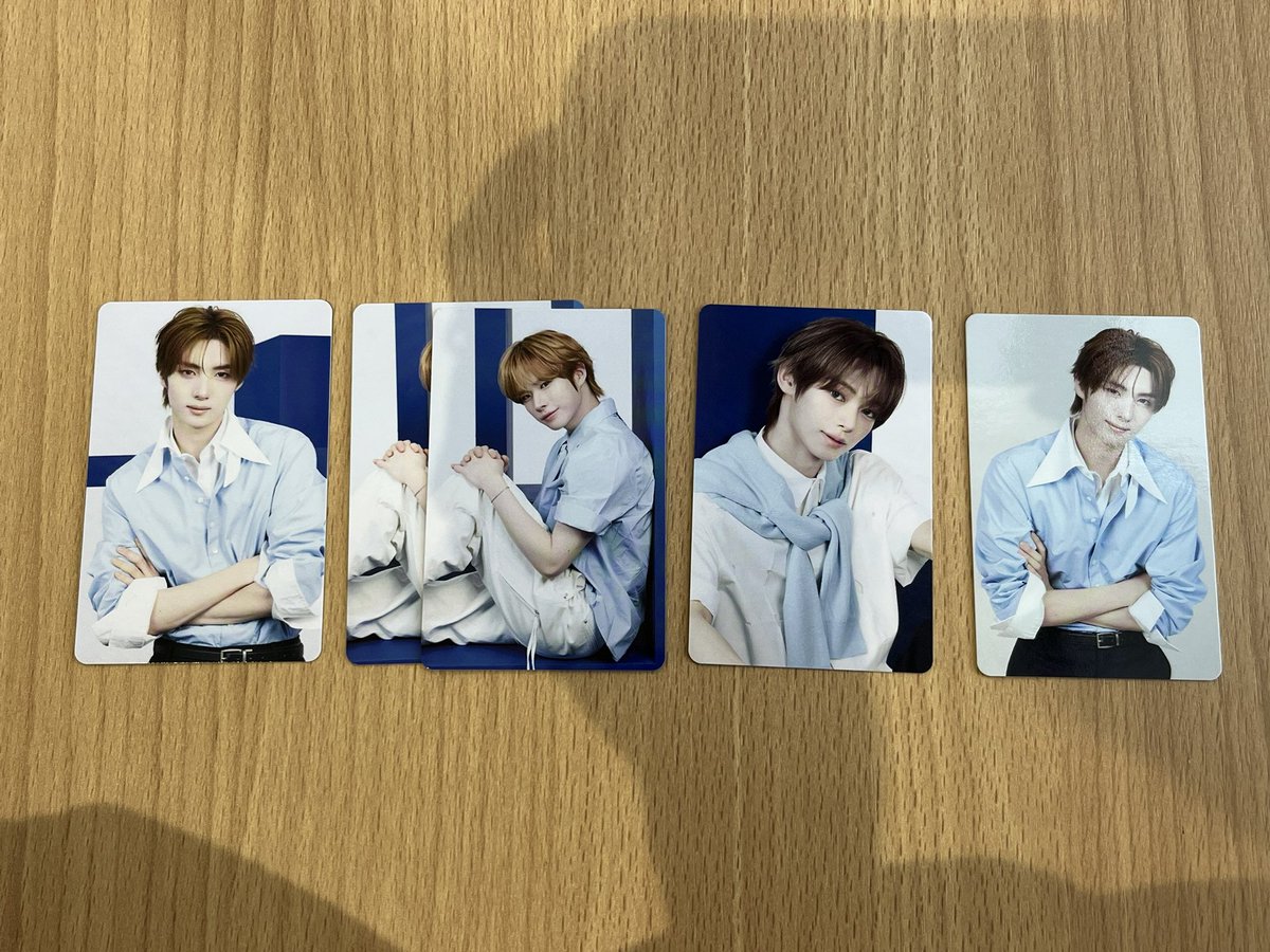 txt_yonbom's tweet photo. TWS TOUR ポップアップ POPUP 109 交換 トレカ soda soda スタンプラリー　特典　TSUTAYA カプセルトイ　缶バッチ　チェキ

譲   画像の物　シニュ ギョンミン　ドフン　ハンジン　ヨンジェ

求   同種　シニュ>ジフン　デコパーツ多種希望

本日8/4渋谷にて手渡し可能な方お気軽にお声掛けください🙇‍♀️ https://t.co/lJV17nA3W3