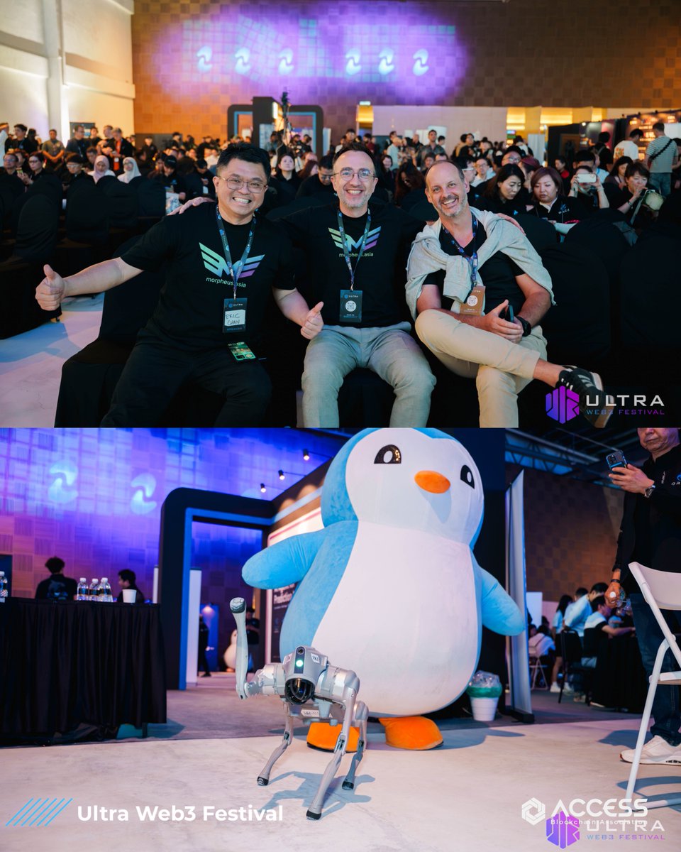 accessmalaysia's tweet photo. Where is institutional Web3 actually heading? Our President @0xHarpreet  took that question on at @UltraWeb3Fest , alongside East Bridge Global, Thrive Digital, and Plutus VC.

Thank you @UltraWeb3Fest for having ACCESS represented in this discussion. https://t.co/jqnWhkFWwN