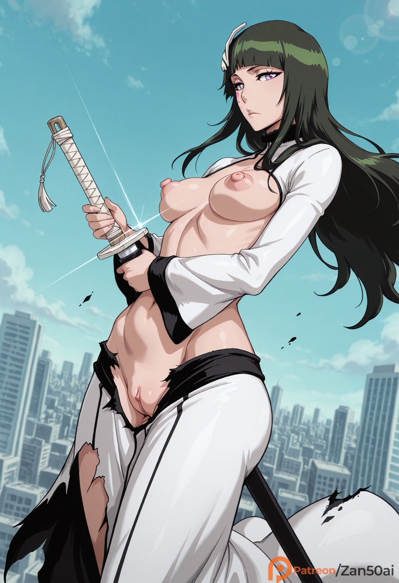 Zan50Ai's tweet photo. Cyan Sung-Sun  

 #NSFW #aigenerated #Bleach https://t.co/132DYKfZ82