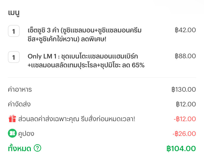 Daisywoo10's tweet photo. @tellyoubuyit ขอบคุณที่บอกบุญค่าาา แอบกดซูชิมาด้วย ได้ส่วนลด 20% ฟินๆ https://t.co/ICJ8oHJdZk