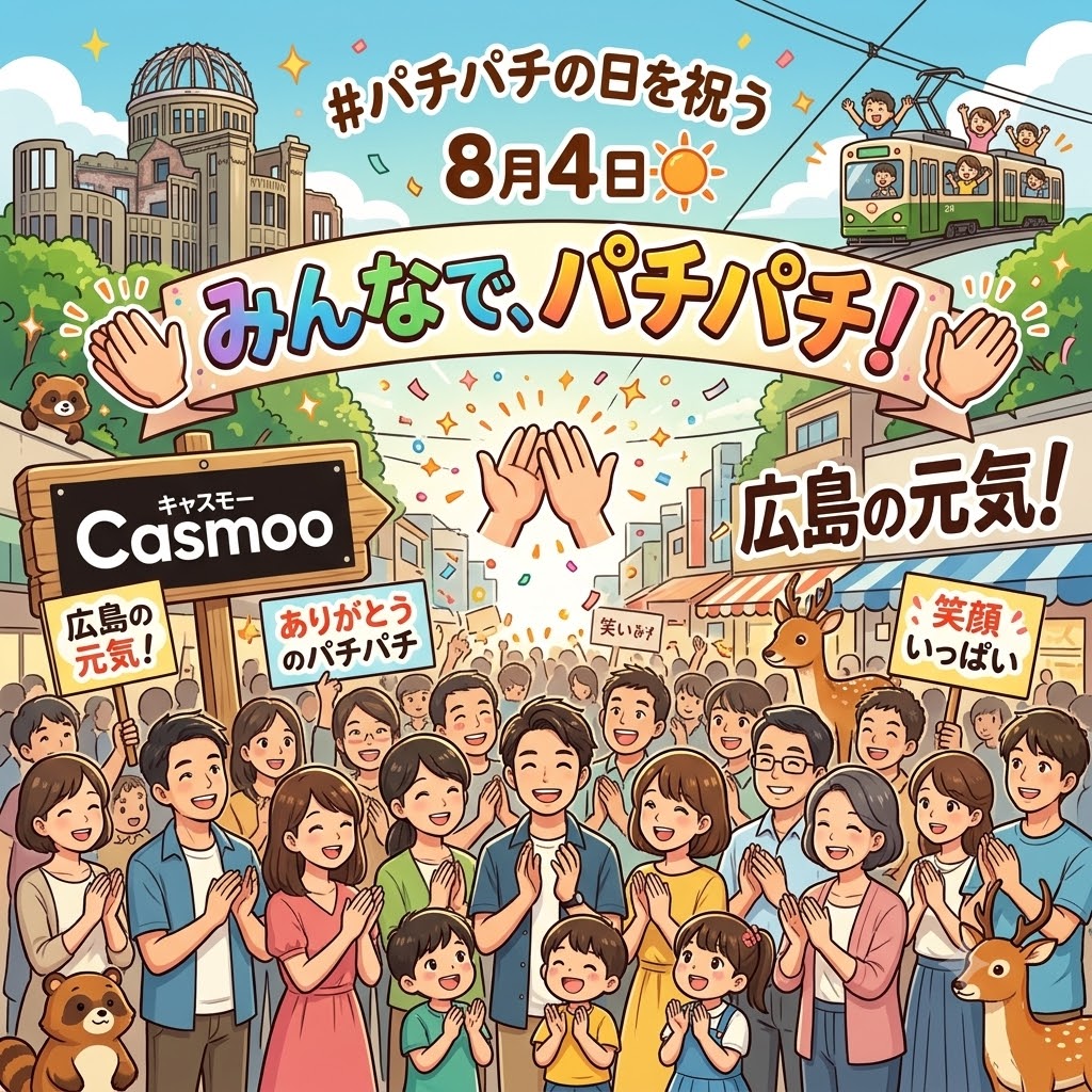 casmoo_night's tweet photo. 今日8月4日は #パチパチの日 💥✨

週の前半・火曜日！地味に疲れが溜まる夜は、流川・薬研堀で「パチパチ」とはじける冷た〜いハイボールやサワーで乾杯しませんか？

炭酸の爽快感と最高の笑顔で、火曜のモヤモヤを吹き飛ばしましょ🍻✨

今夜のお店探しは #キャスモー で👇 https://t.co/l3hSefU8Qp https://t.co/OCPxudLeQF