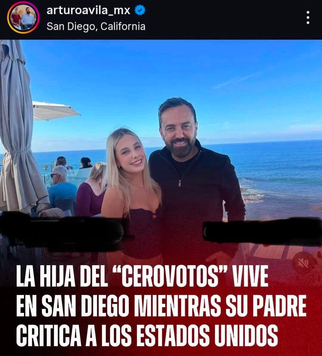 Guerrero_9999's tweet photo. 🇲🇽🇺🇸 DISFRUTANDO DEL "IMPERIO INJERENCISTA": La hija del patético diputado "Cerovotos", #ArturoÁvila, vive y estudia en San Diego, California, mientras su padre legisla en contra de EU y critica su política exterior teniendo una propiedad de varios millones de dólares, hipócrita. https://t.co/X4S8bzAsfC