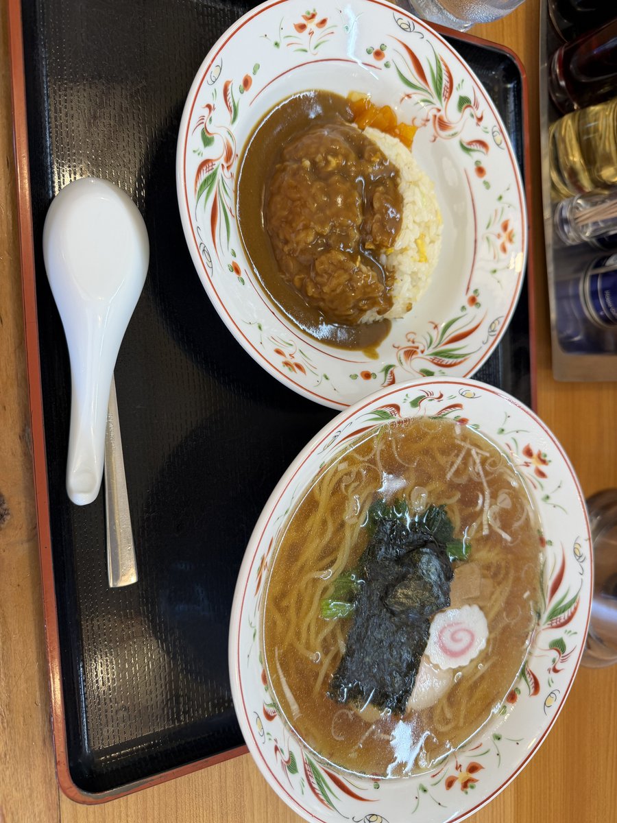 pg_naka's tweet photo. らーめん処次男坊
仙台市太白区柳生

醤油らーめん＋半カレーチャーハン

超久々に訪問です。
ボリューム満点です💯
カレーチャーハンやみつきになります🍛
完飲完食ご馳走さまでした♪ https://t.co/LcRwZEghCF