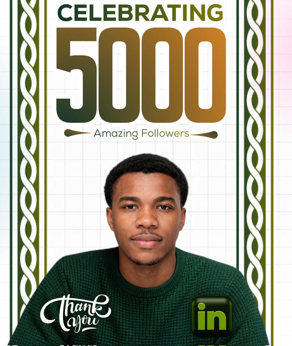 GreatManuel_'s tweet photo. Happy New Month
Hope it's not too late.

Meanwhile... We're at 5K
Amazing Followers on @LinkedIn

Good Morning X Fam💝✨ https://t.co/QU2hkMY6Oi