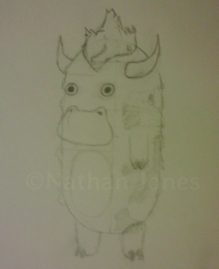 jonestechdev's tweet photo. This is a cattle character I sketched in college.
Can you guess which anime inspired it? 🐮 https://t.co/SeT5rXh2sN