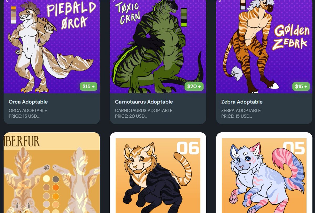 luztiee's tweet photo. Got tons of #warriorcats and #furry #adoptables set shop on my kofi!
 https://t.co/VMclkgk5pr

Boosting is greatly appreciated! https://t.co/gJ3HJEpHMx