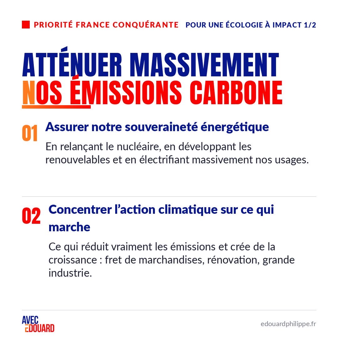 PierreTherond's tweet photo. Pour une #écologie à impact : les mesures pour l’atténuation du projet que portera @EPhilippe_LH en 2027 devant les Français ! #CroireEnNous @Avec_Edouard https://t.co/5HImg4GZxS