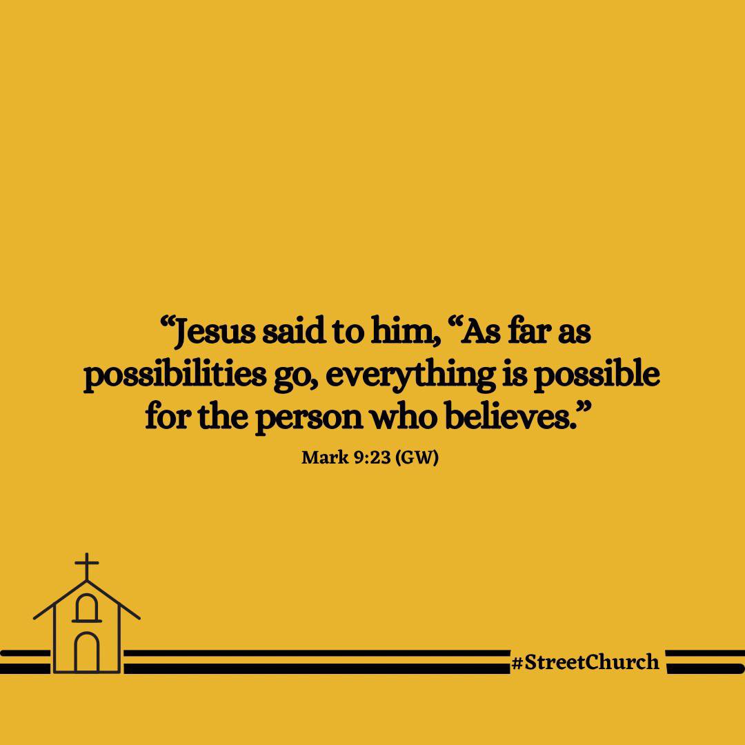 streetchurchh's tweet photo. My guy, believe! That thing wey dem dey discourage u ontop, e dey ur heart for a reason. Believe say u fit run am under God. If u believe, u go receive all the help &amp; things wey u need to overcome any difficulties. That startup, believe God for am! That baby, believe God for am! https://t.co/dH4tjWQsa1