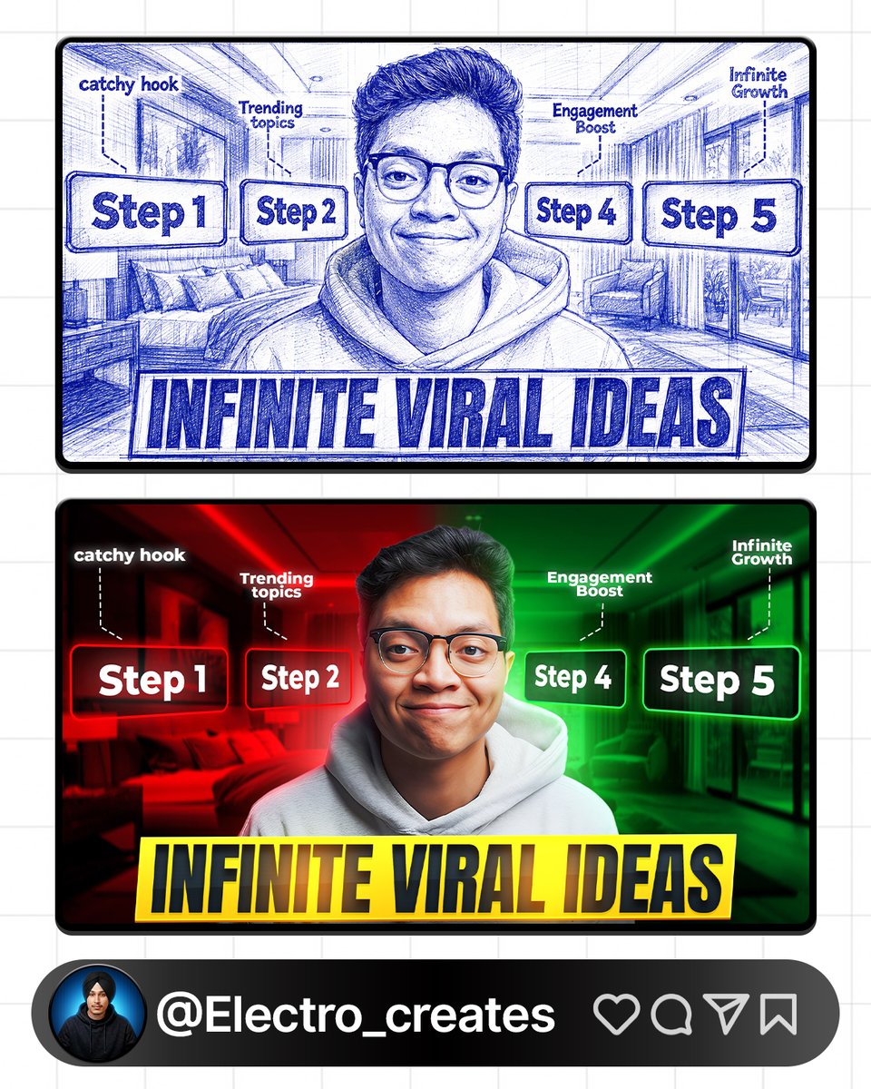 Electro_Editor's tweet photo. Youtube Thumbnail designs

Tutorial Out on YouTube Channel - Electro Creates

Portfolio:- https://t.co/OpjC6lUpSV

Share your thoughts in comment

#gamingthumbnail #thumbnail #youtubethumbnails #youtubethumbnail #creators https://t.co/ptx8skpvci