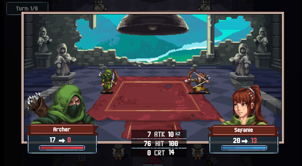 Look_behindyou's tweet photo. Finished watching the Fire Emblem Direct?

If you're looking for another tactical RPG to get excited about, meet Soverain.

⚔️ Deep tactical combat
🎨 Hand-crafted pixel art
👑 Mature political fantasy
❤️ Built by a passionate indie team over several years

Wishlist on Steam! https://t.co/XCLLD9pU1p