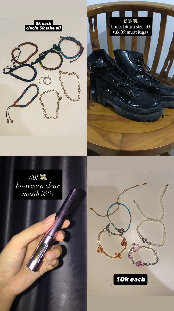 otiotati's tweet photo. jual cepat alat kos, printilan, boneka, sepatu, baju, celana, flat shoes, parfum, dll.

cabut kos malem ini

masih ada organizer makeup, bumbu2, dan organizer kaos kaki yg belum kefoto https://t.co/a6Fw2C4Z8Y