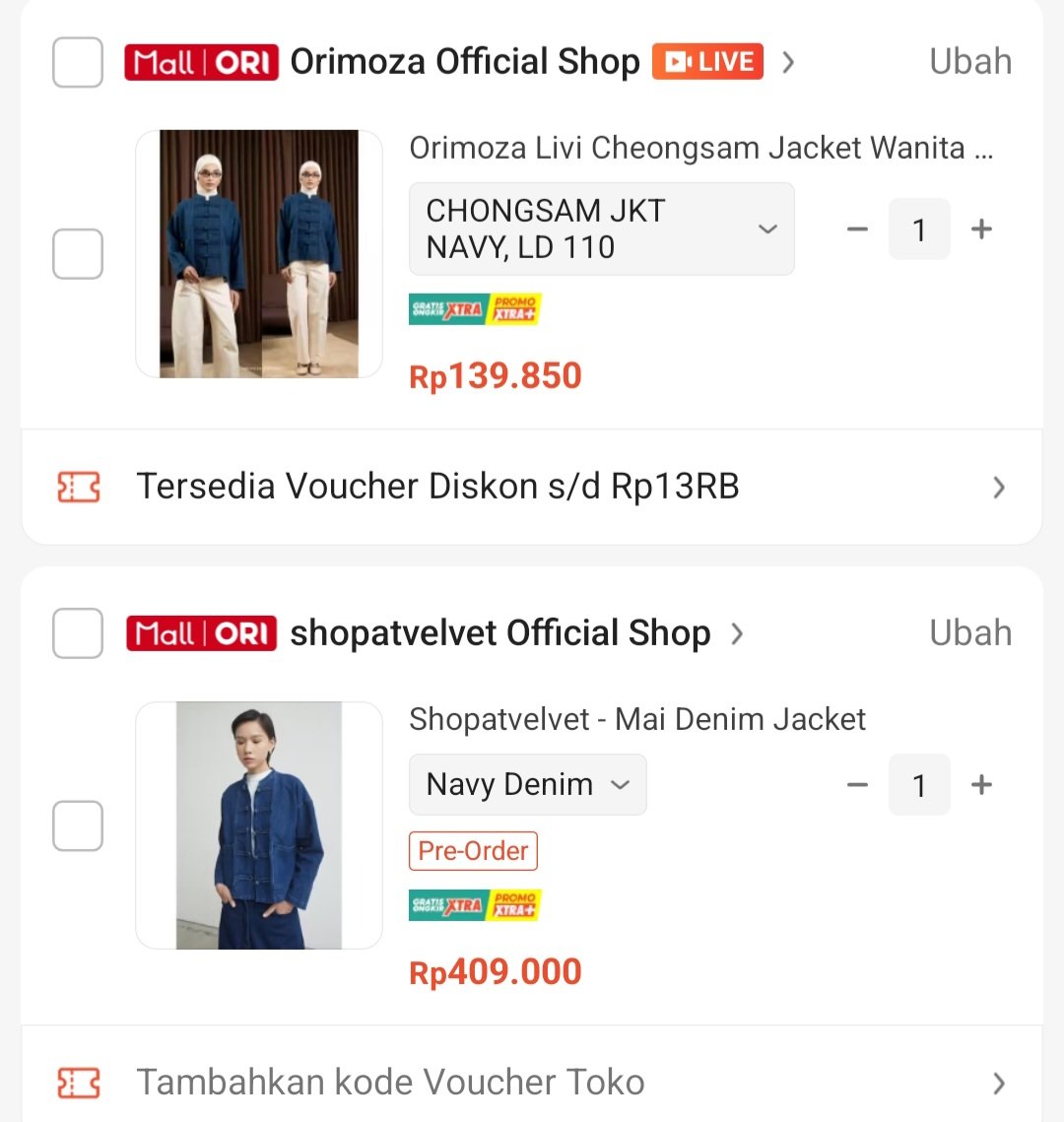 icecreamlatte15's tweet photo. Wait bentar, aku beneran penasaran‼️

Kok bisa ya desainnya mirip banget, tapi harganya beda hampir 3x lipat? https://t.co/oZqNXVhdZt