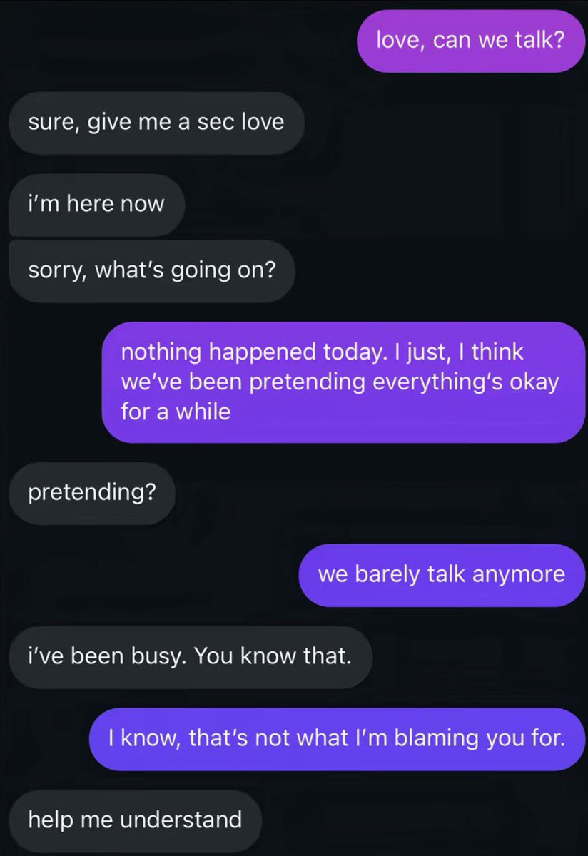 _babygirlabby's tweet photo. The silence after this breakup conversation is definitely going to be louder than anything they said https://t.co/ZpnJPKLHlq