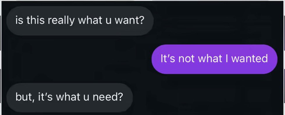 _babygirlabby's tweet photo. The silence after this breakup conversation is definitely going to be louder than anything they said https://t.co/ZpnJPKLHlq
