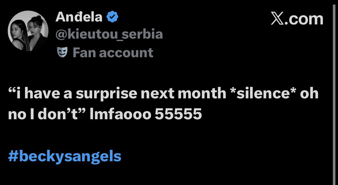 kieutou_serbia's tweet photo. It’s even funnier now 😭 https://t.co/4ypuyCGQyi