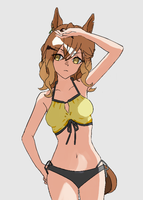 mly_kin's tweet photo. ポッケ練習 #ウマ娘 https://t.co/FxlmpZh1Wr