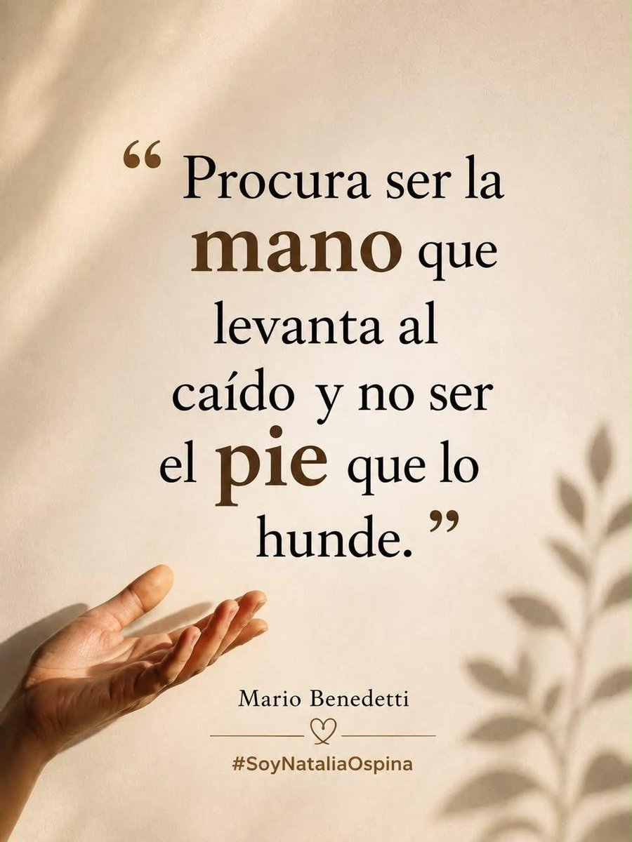 RANDALLSALVATIE's tweet photo. En un mundo donde muchos juzgan, elige ser quien comprende. Donde otros señalan, sé quien ayuda. Nunca subestimes el poder de una mano tendida; para alguien, puede ser el comienzo de una nueva oportunidad.

🤝 Hoy, elige levantar a alguien en lugar de hundirlo. https://t.co/AxVFdkbbZk