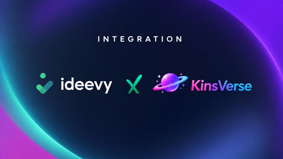 Ideevycom's tweet photo. @KinsVerse has integrated IDEEVY for KYC-related tasks that require identity verification. They are building an all-in-one Web3 ecosystem combining social content, digital wallets, rewards, and a marketplace. It’s encouraging to see KYC and compliance becoming a de facto standard across the Web3 industry.