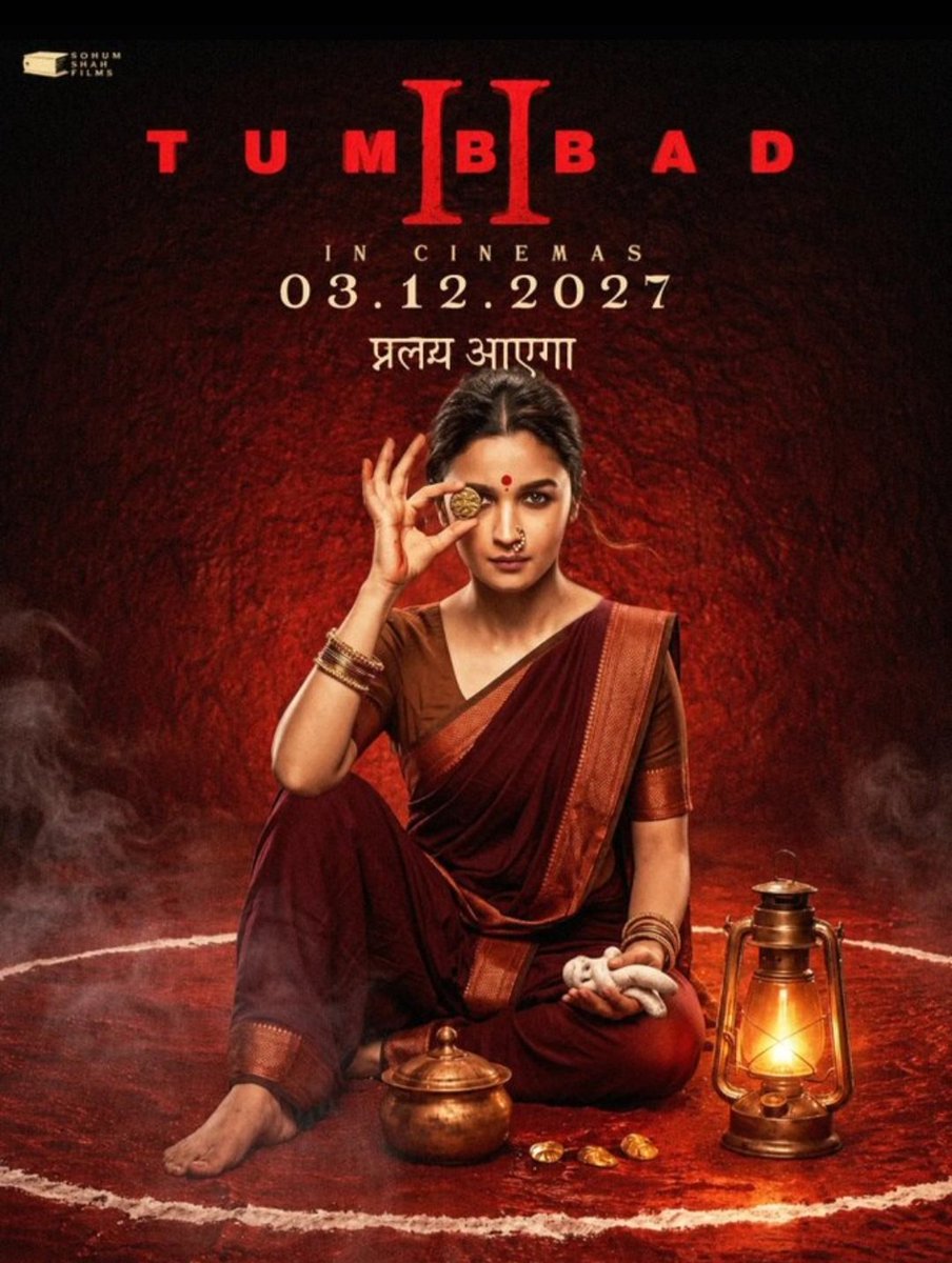 VaidehiMod80433's tweet photo. Alia Bhatt in TUMBAAD 2 💥🔥 

This One Will Be EPIC 🫡 

@aliaa08 https://t.co/7LWuUnJBDh