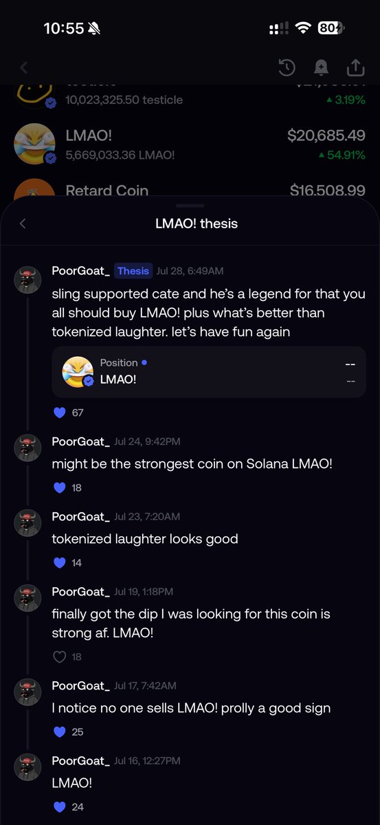 hoeleeshiett's tweet photo. A Wise Man Once Said : “ Might Be The Strongest Coin On Solana $LMAO!”

for newbies who join CT because of him!! please check what he had to said about $LMAO! on his fomo account ! 

position accordingly! 

Laughter On The Table 

Billions Waiting Room https://t.co/PW0wxbNvow