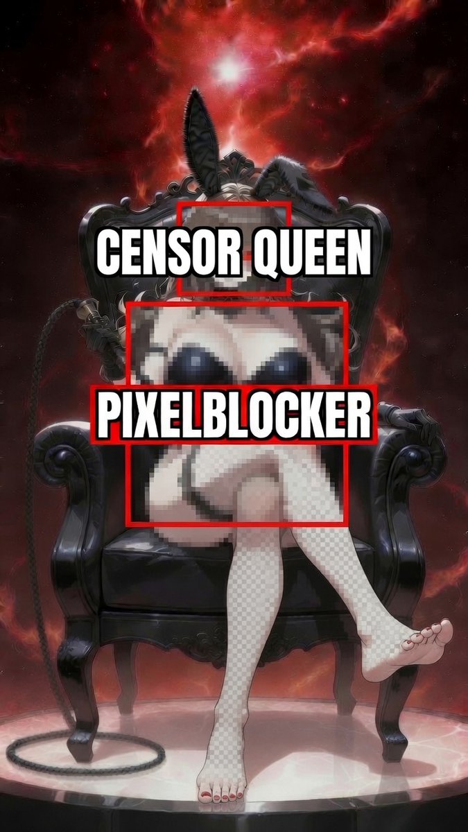 ShadowBimboDoll's tweet photo. Look at your Censor Queen, betas 👑 I pixel-blocked everything you don’t deserve…
face, tits, pussy, legs — all locked behind the mosaic.
Only these perfect bare feet stay visible for the ones who actually pay.  Want my full loyalty?
Want the uncensored version?
Pay up or stay staring at the blur, little beta.  Your wallet decides how much of me you get to see.  #CensorQueen #PixelBlocker #PayForLoyalty #BetaTax
