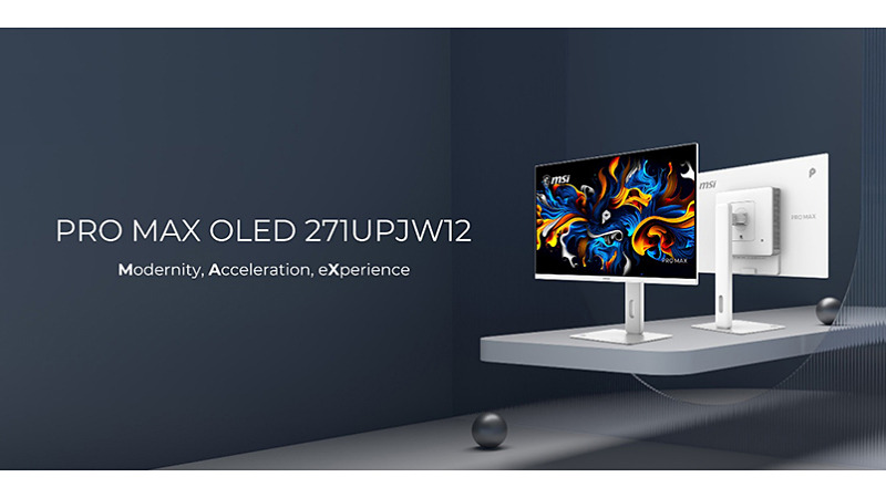pc_watch's tweet photo. 世界初のインクジェット印刷OLED、MSIが27型4K/120Hzモニター https://t.co/PW1KY0mljn https://t.co/Hs0QtxHkay